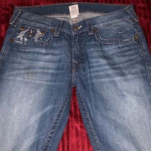 True Religion BLUE STRAIGHT men’s jeans 34x32